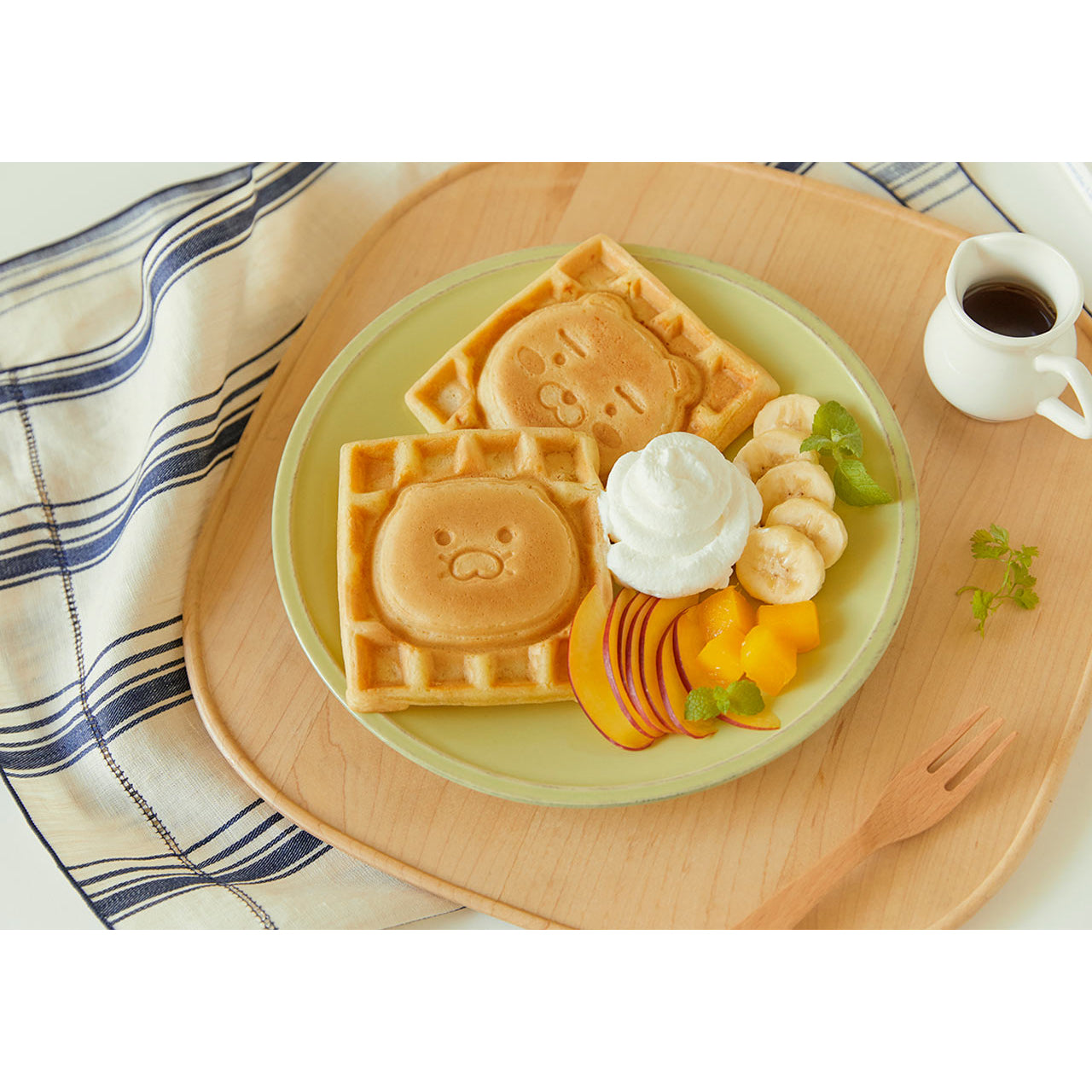 Kawaii KAKAO FRIENDS Anime Hobby Ryan Household Mini Waffle Maker Double  Sided Pancake Muffin Maker Lazy Breakfast Maker - AliExpress