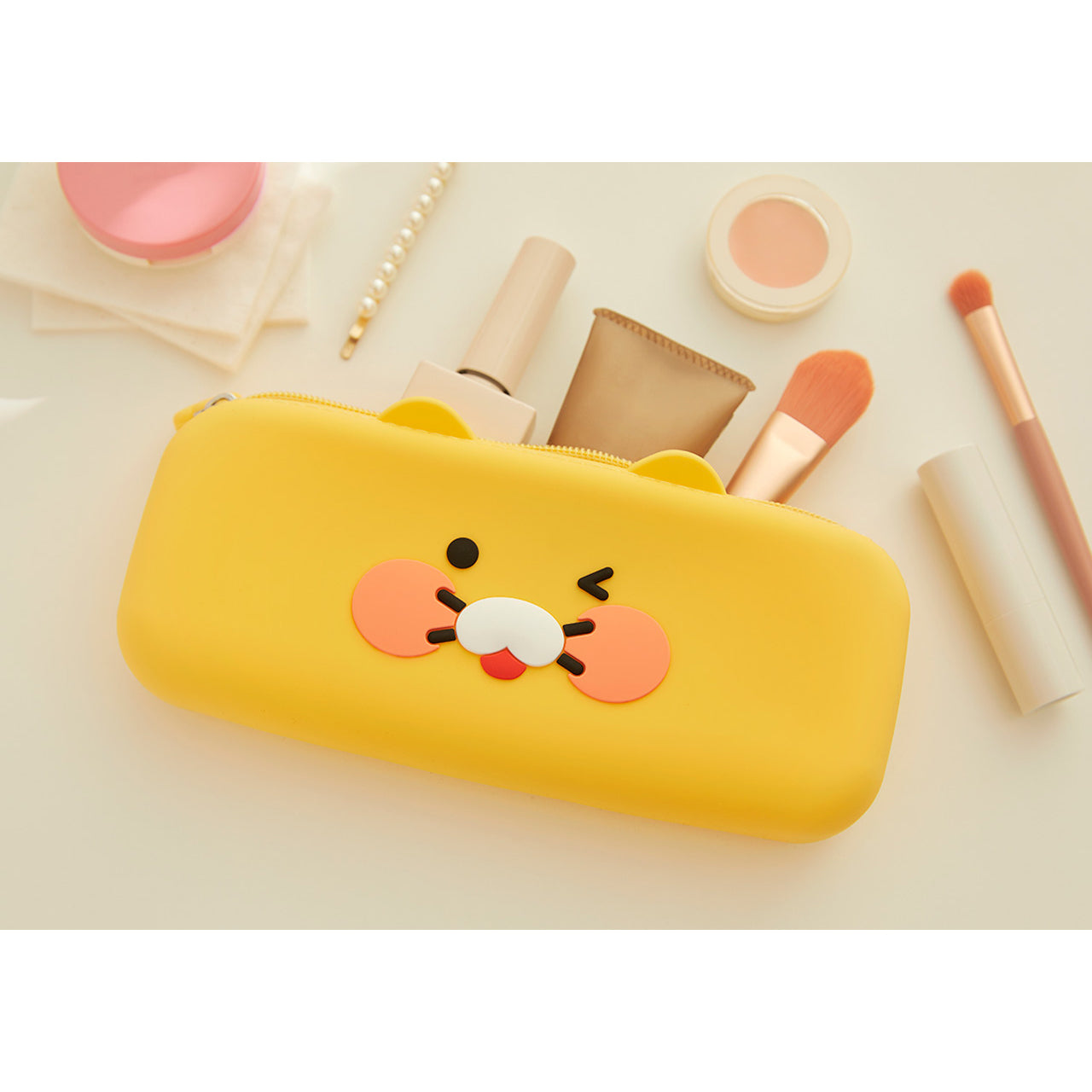 Kakao Friends Choonsik Silicon Pencil Case Harumio 8980