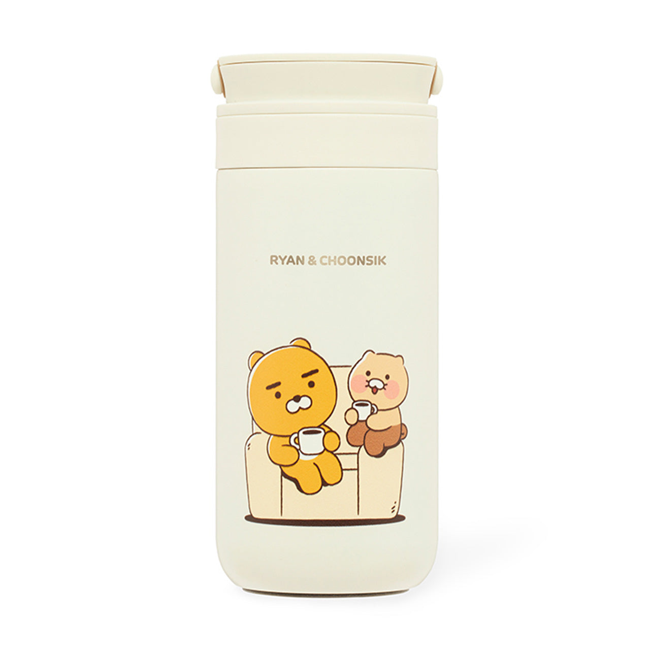 Kakao Friends Ryan And Choonsik To Go Stainless Tumbler Harumio 2469