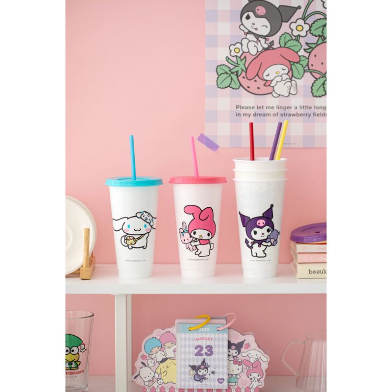 Sanrio x 10x10 - Sanrio Characters Reusable Cold Cup Set Ver 2