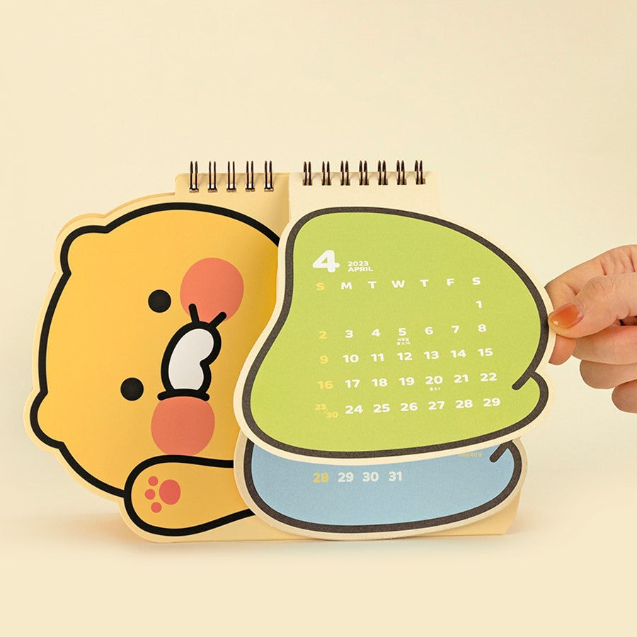 Kakao Friends Choonsik 2023 Good Morning Desktop Calendar Harumio