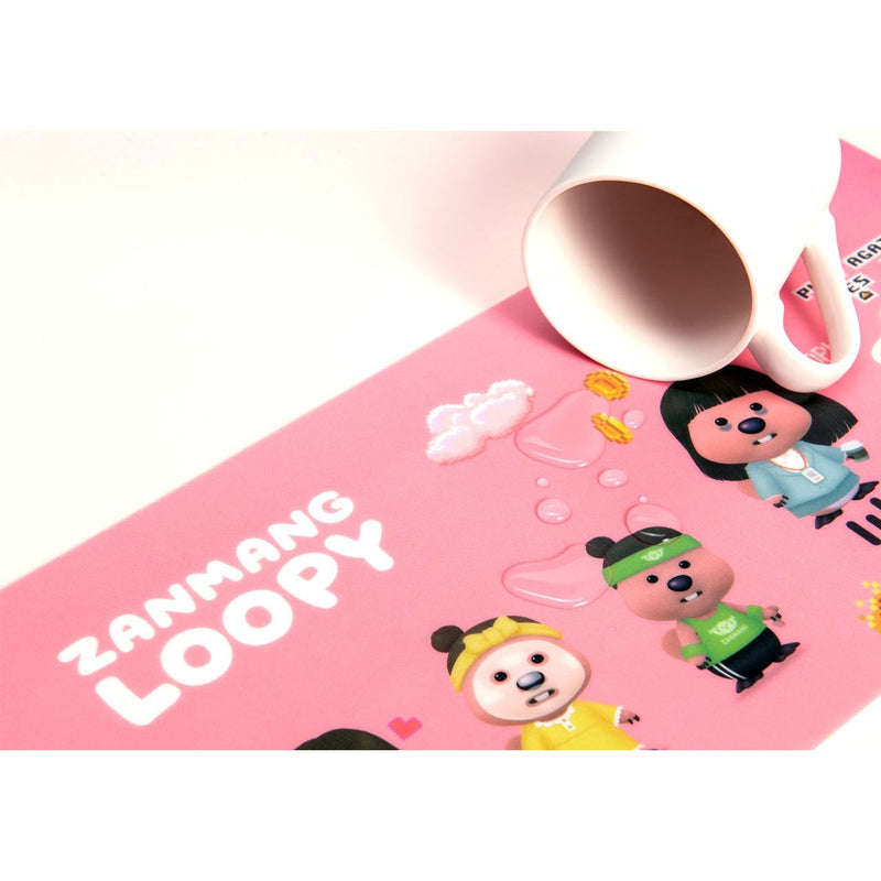 Kakao Friends X Zanmang Loopy Desk Pad Harumio 1050