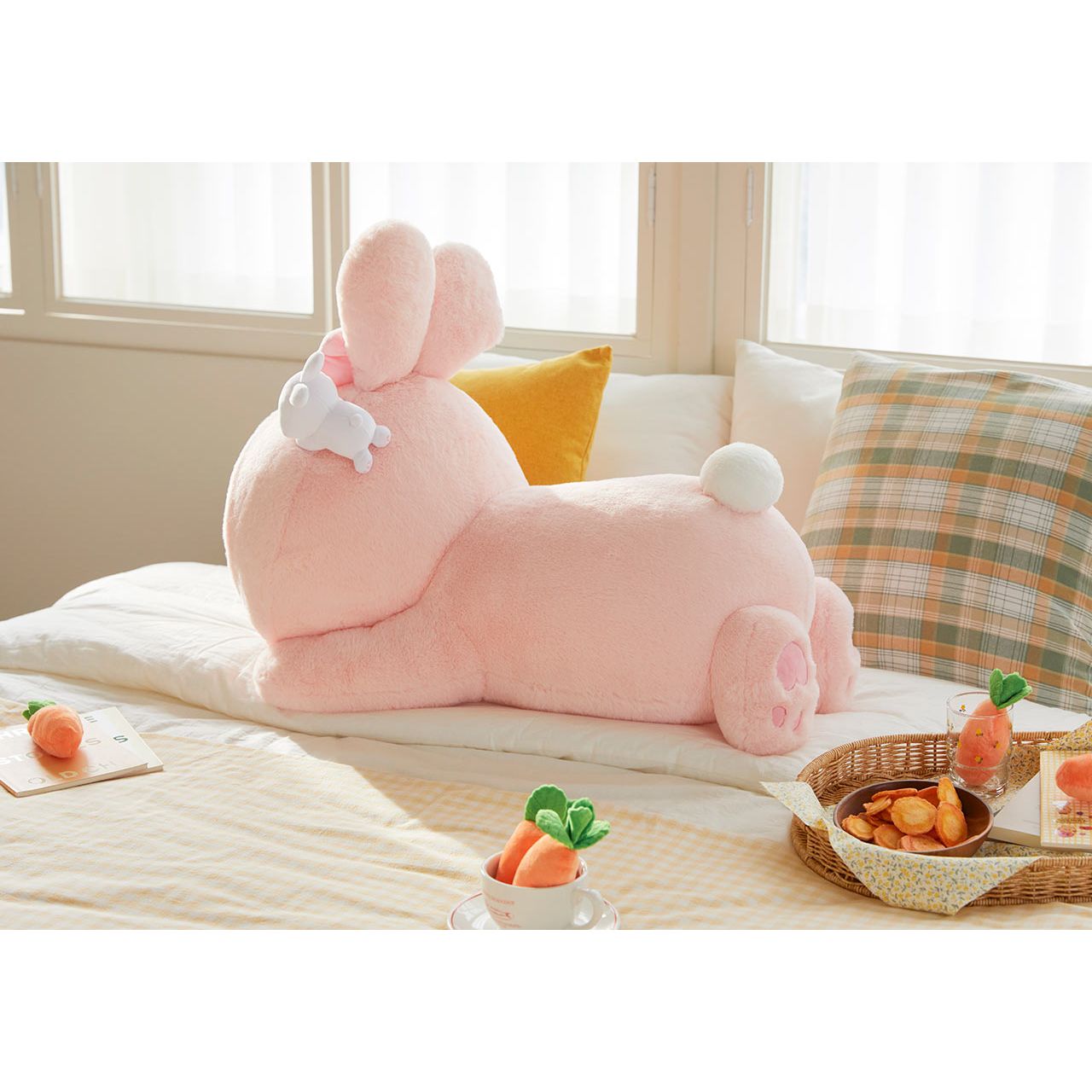 Kakao Friends Rabbit Apeach Mega Body Pillow Harumio 2986