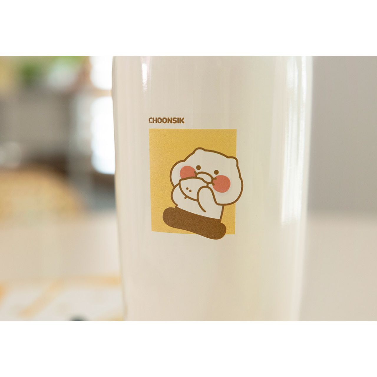 Kakao Friends - Choonsik Straw Stainless Steel Tumbler – Harumio