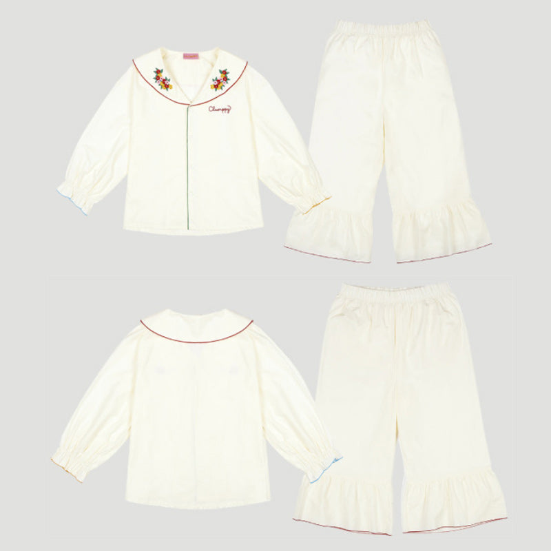 Wiggle Wiggle - Clumppy's Shirring Pajama Set