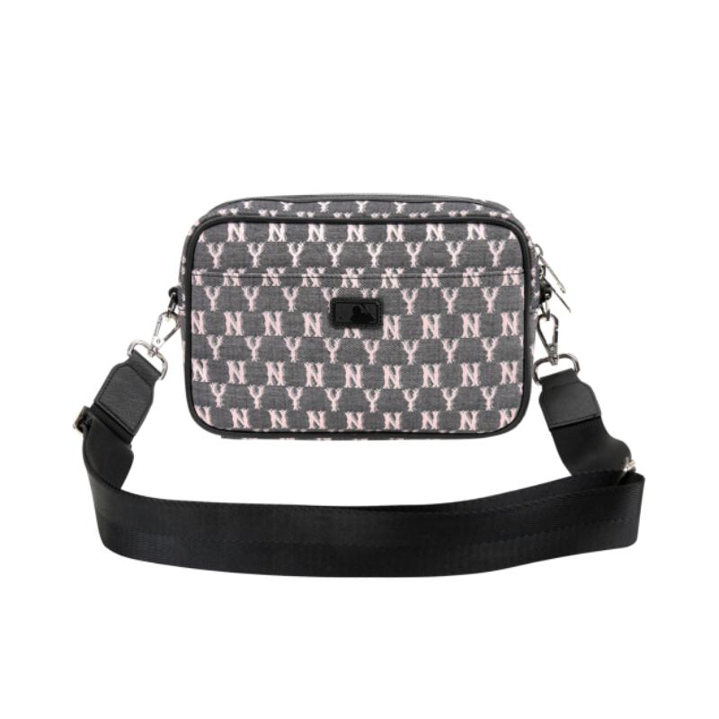 MLB Korea - New York Yankees Monogram Jacquard Crossbody Bag – Harumio