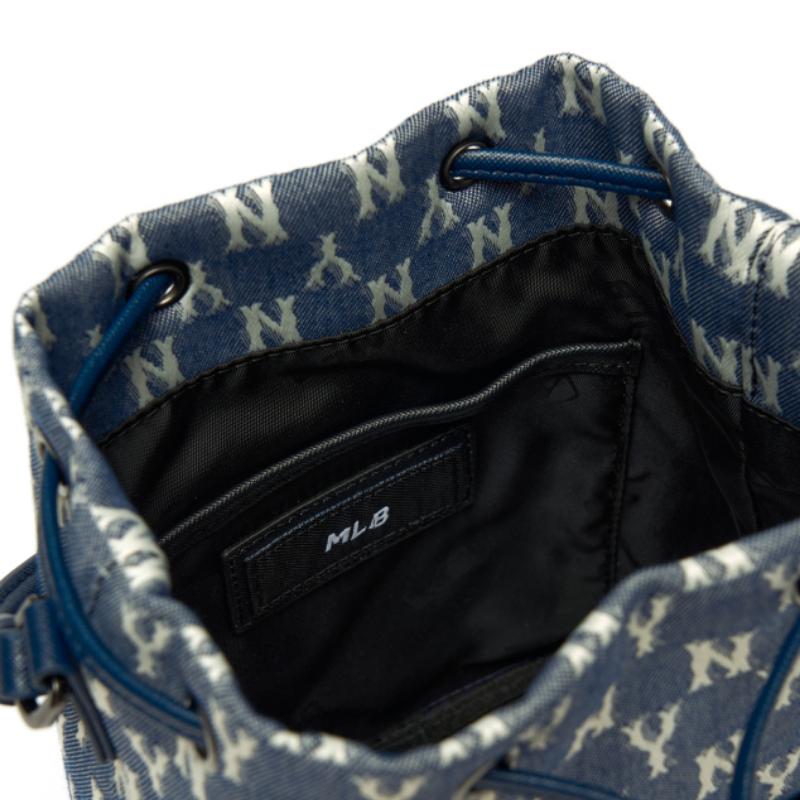 MLB Korea - New York Yankees Monogram Jacquard Bucket Bag – Harumio