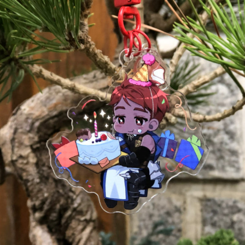 Lord of Heroes x GOODSBEE - Birthday Keyring