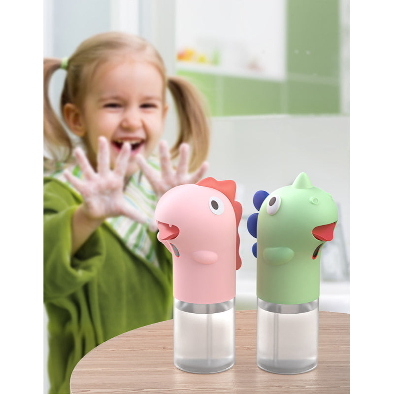 Baseus - Pink Minidinos Automatic Hand Soap Dispenser