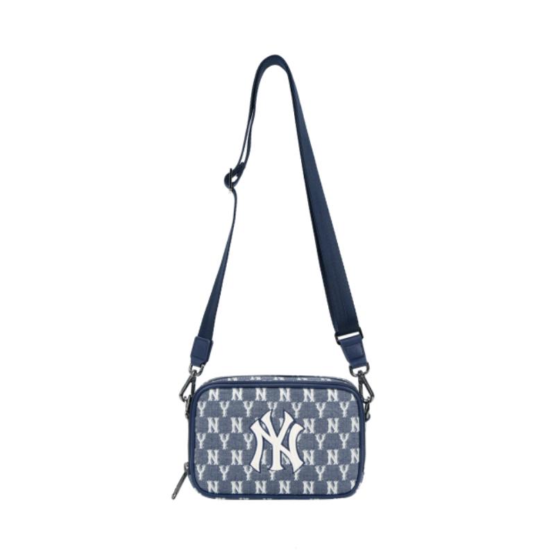 MLB Classic Monogram Jacquard Crossbody Bag New York Yankees