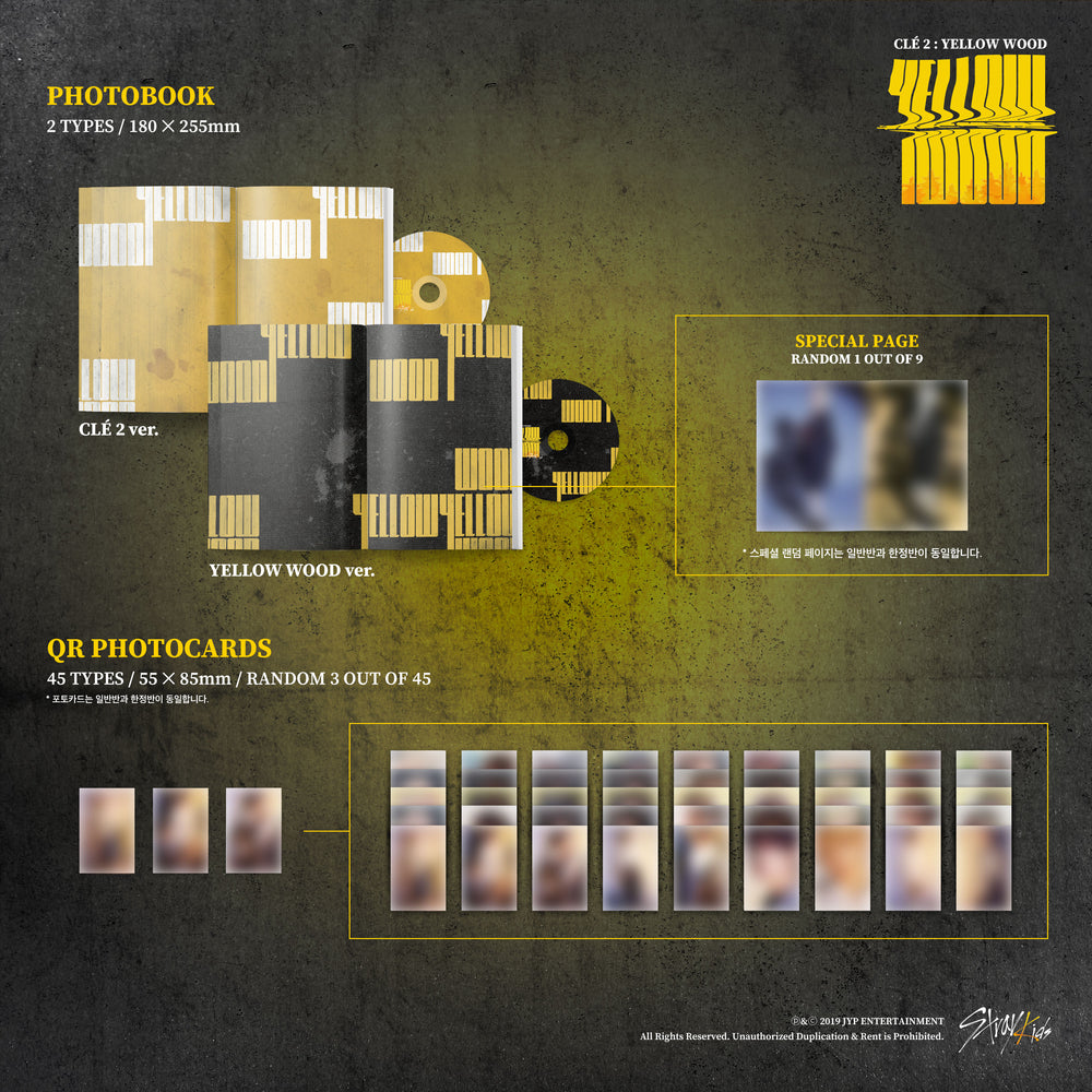 Stray Kids - Clé 2 : Yellow Wood - Preorder