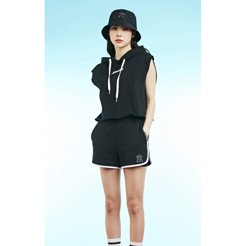 MLB Korea Womens Hoodies & Sweatshirts, Navy, M