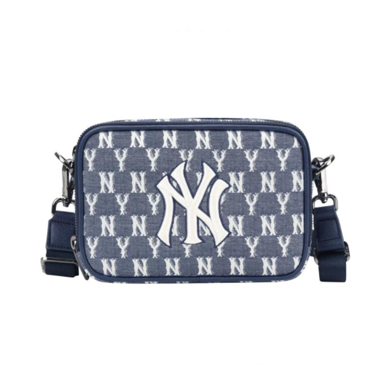 MLB Classic Monogram Jacquard Cross Bag NY Yankees Green, Crossbody Bags  for Women, KOODING in 2023