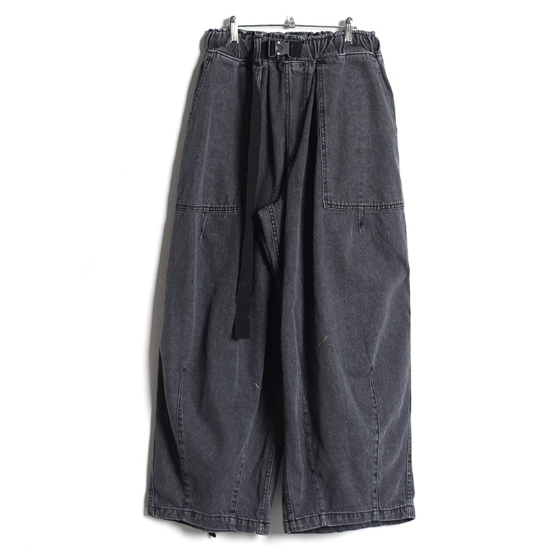 LABel M - Denim Belt Balloon Pants