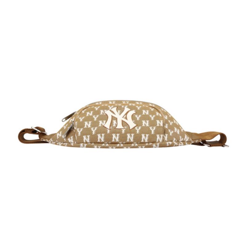 MLB Korea - New York Yankees Jacquard Monogram Hip Sack Bag – Harumio