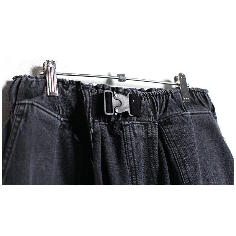 LABel M - Denim Belt Balloon Pants