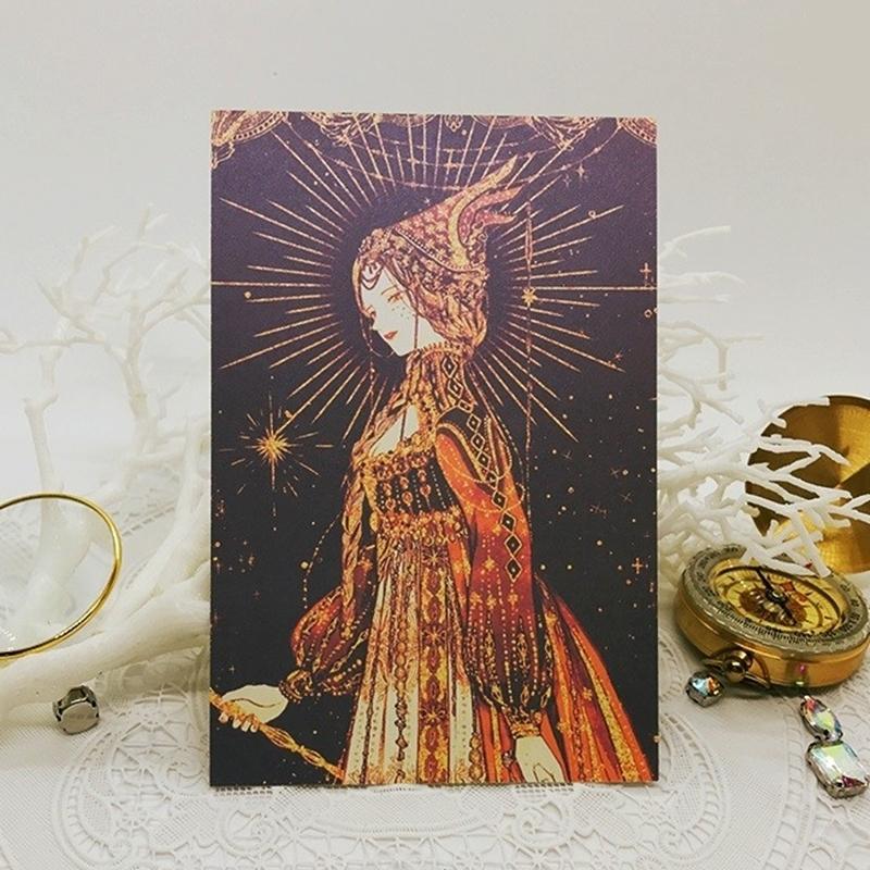 Libet - Estrella Gold Leaf Postcard Set