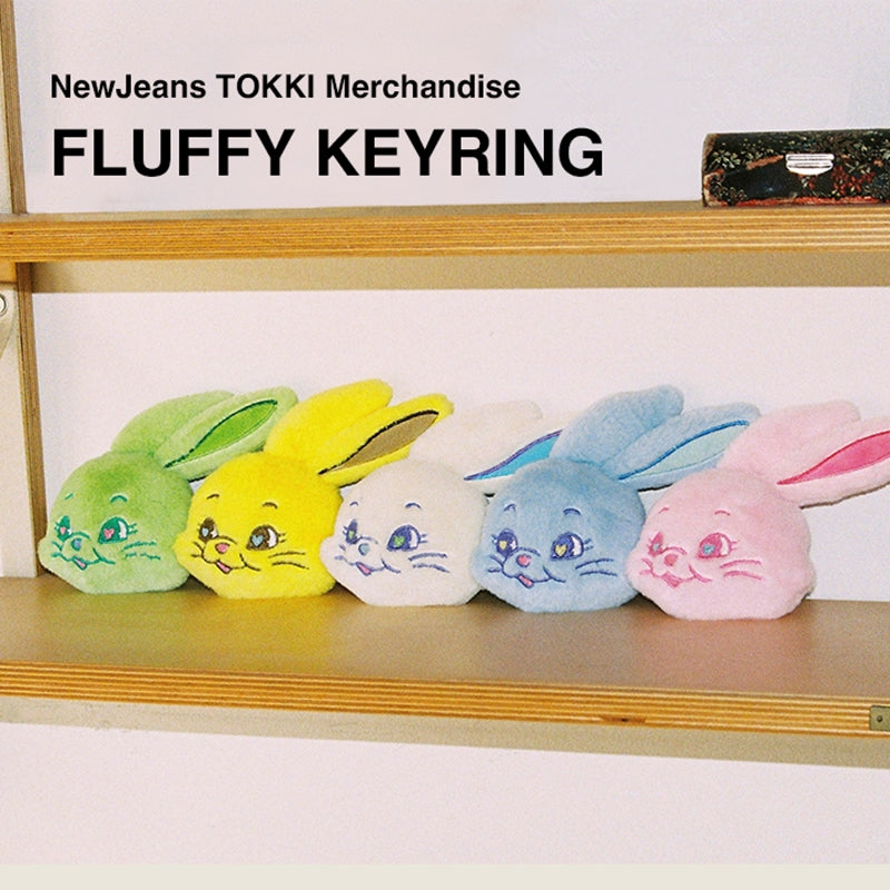 NewJeans - TOKKI - Fluffy Keyring