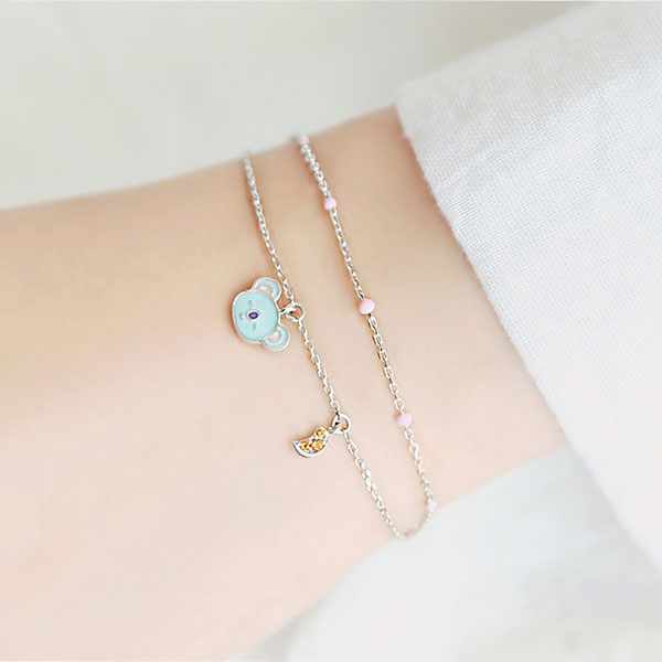 BT21 x OST - Silver Bracelet Ver. 2 - Koya