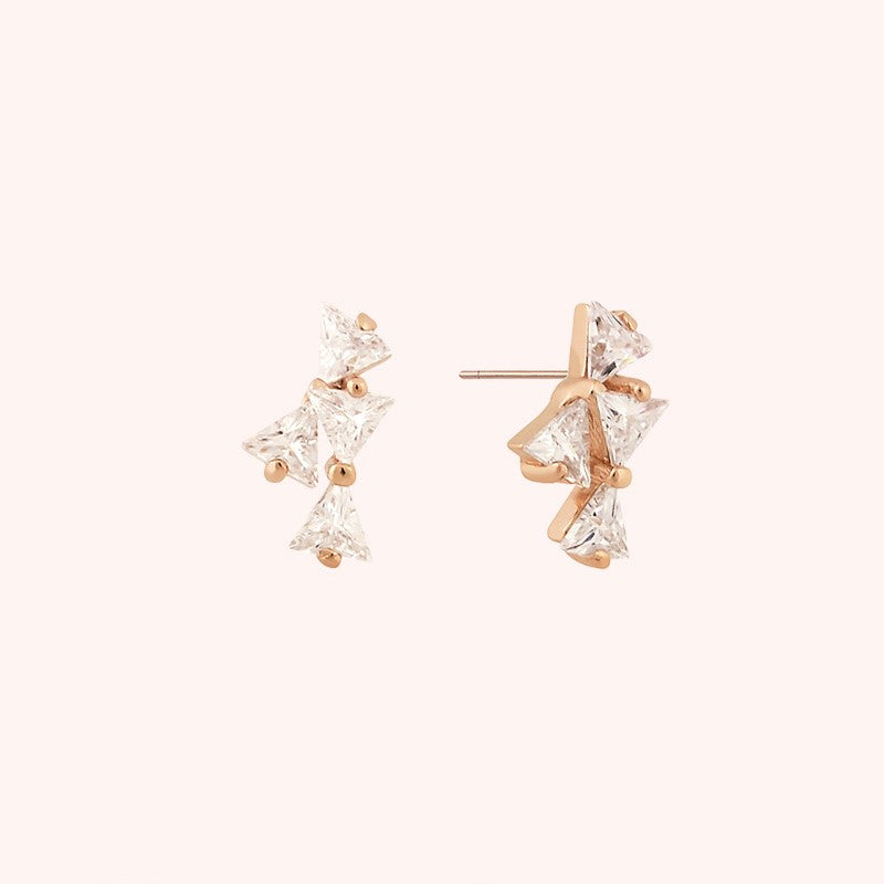 CLUE - Cutie Ribbon Cubic Silver Earrings