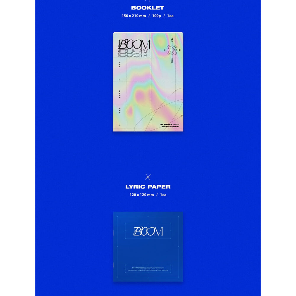 Lee Min-hyuk (HUTA) - BOOM : 2nd Full Album