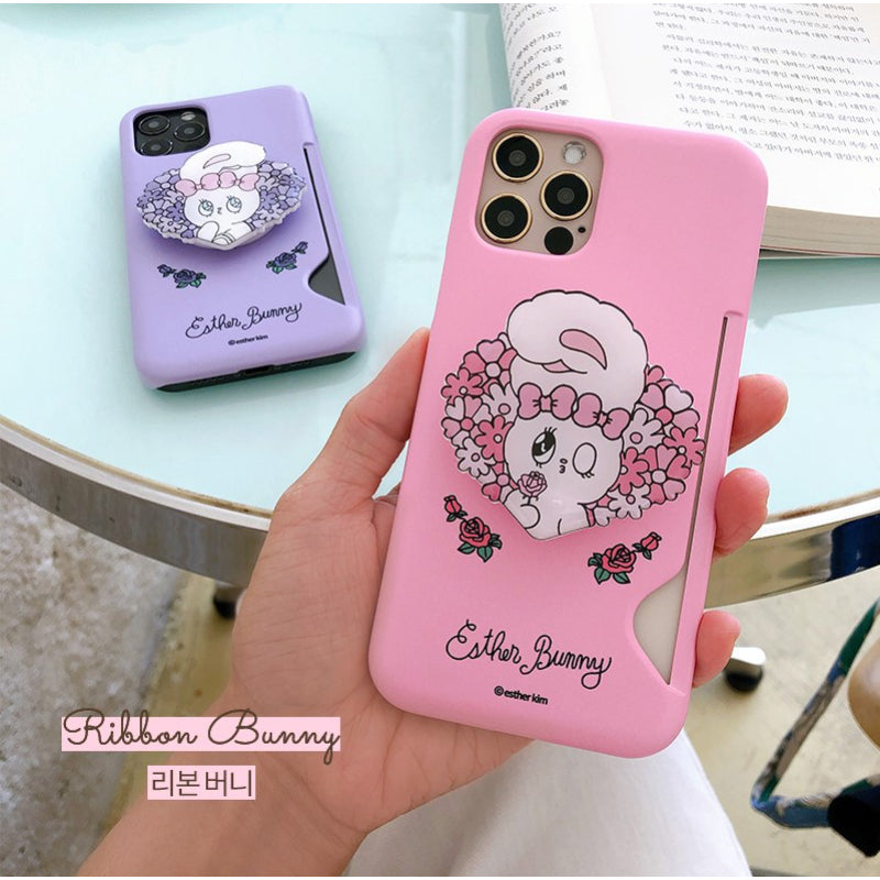 Esther Bunny - Smart Tok Card Phone Case - Flower Series