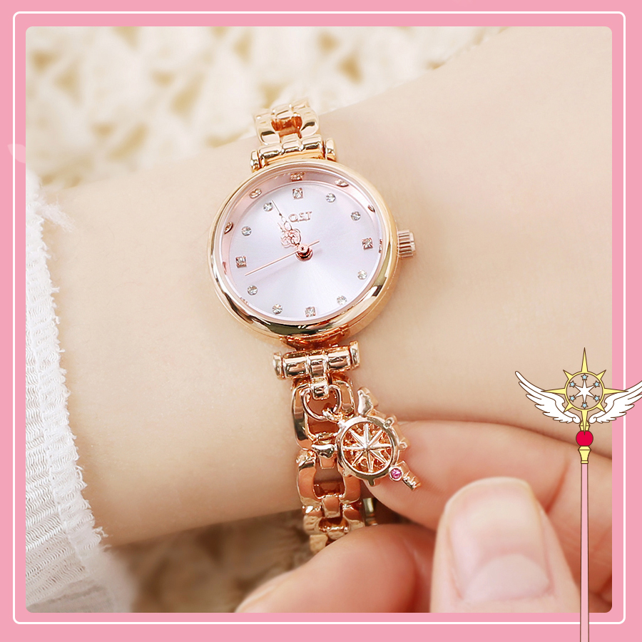 OST x Cardcaptor Sakura - Clear Metal Heart Choker Watch