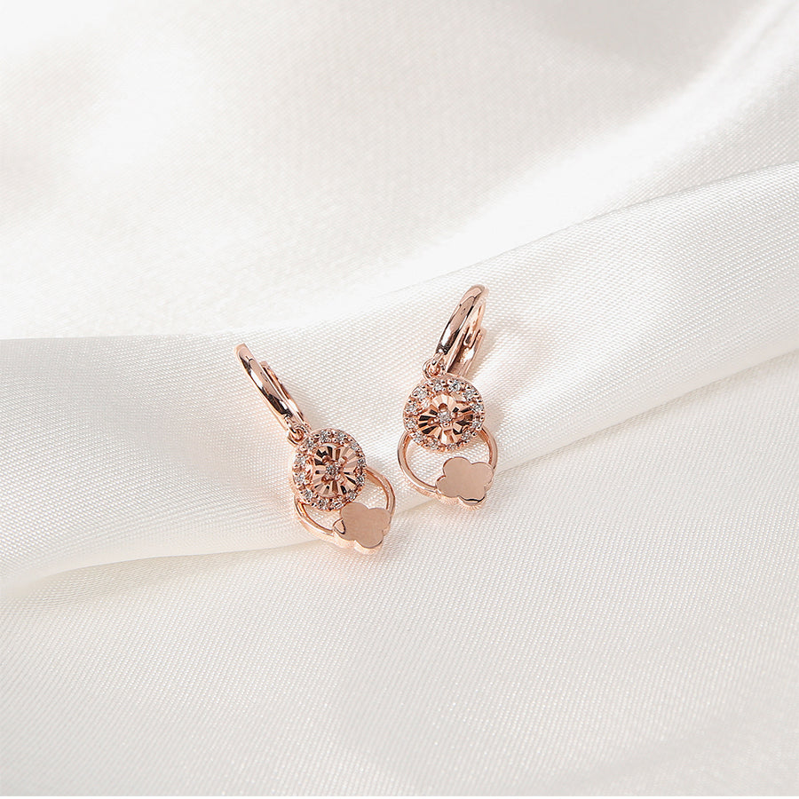 CLUE - Clover Cubic Silver Earring