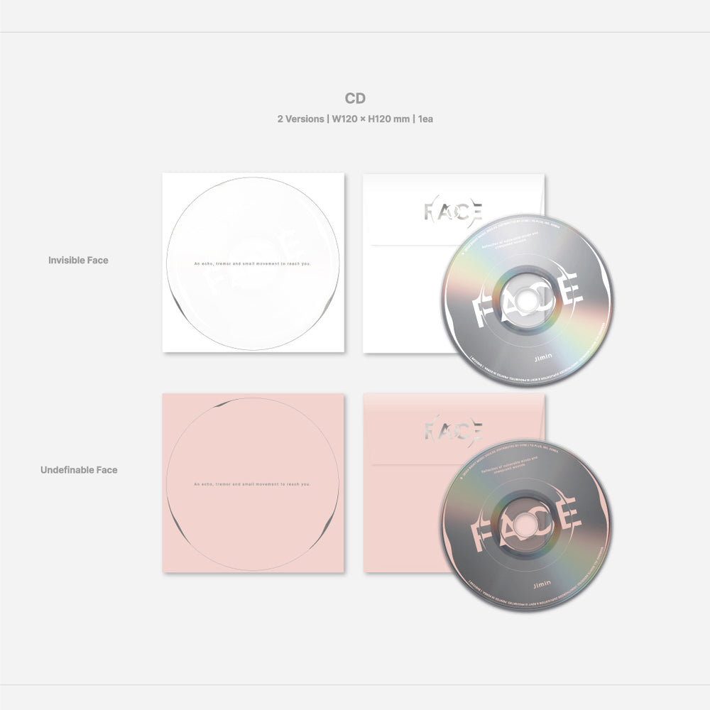 Jimin (BTS) - Face : 1st Album (Weverse Album + Photobook Versions)