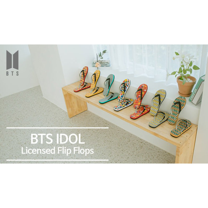 BTS X THE FORMNA - IDOL Flip Flops