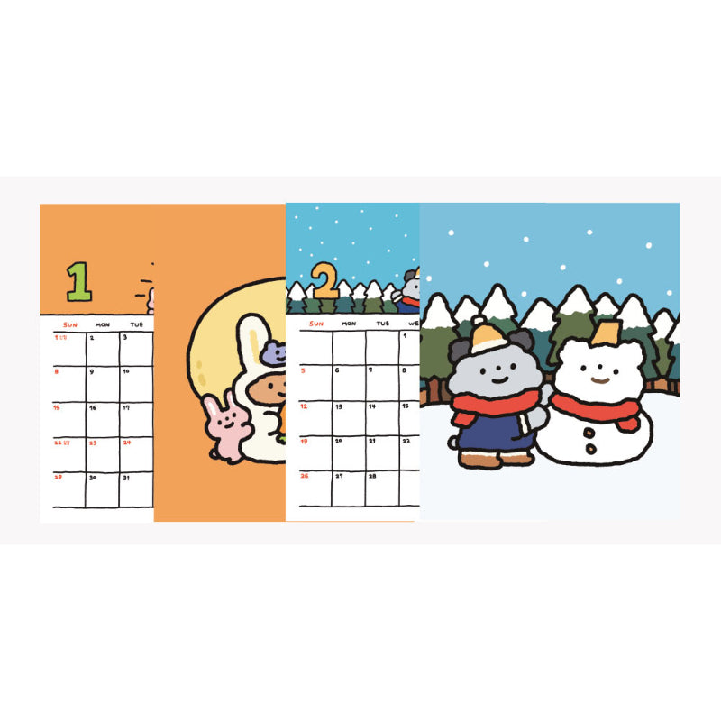 Jelly Crew - ddoodly - 2023 Wall Calendar