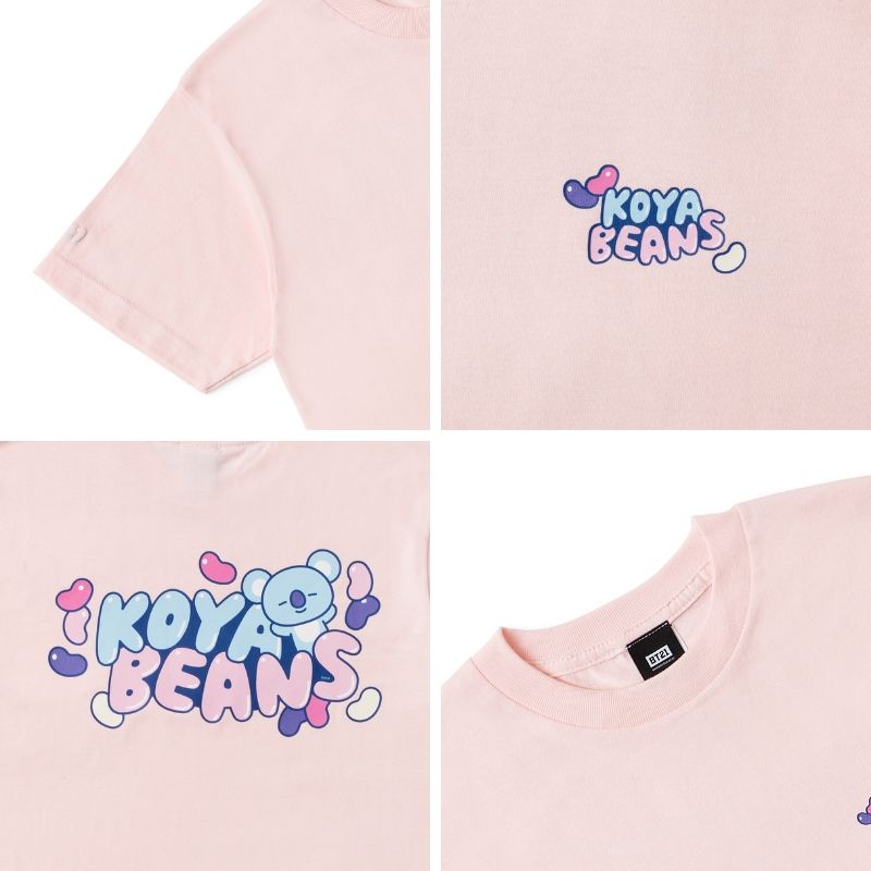 BT21 - Snacks Short Sleeve T-Shirt