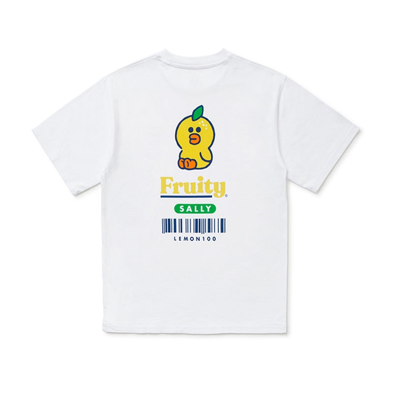 Line Friends - Fruity Barcode Short Sleeve T-Shirt