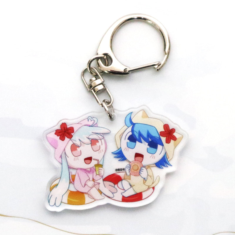 Hero Demon King Spaceman - Double-sided Acrylic Keyring