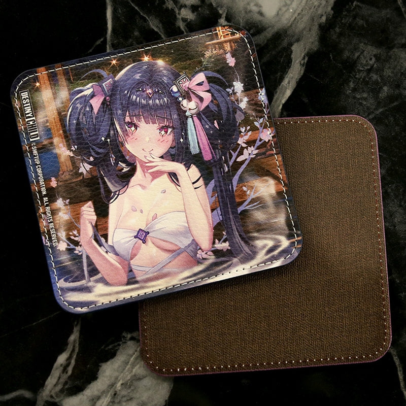 Destiny Child - Hot Spring Leather Coaster