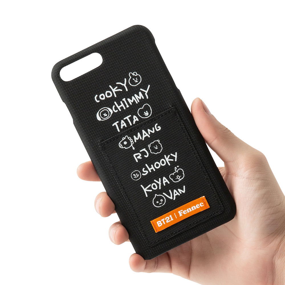 BT21 x Fennec - Lettering iPhone Case