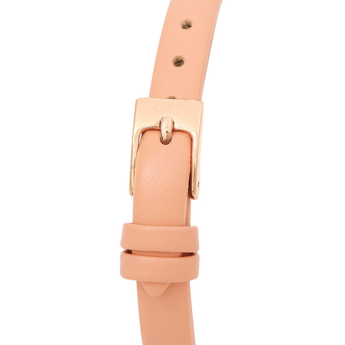 OST - Petite Pink Women's Leather Watch