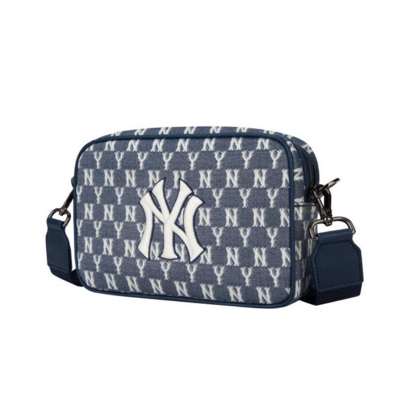 ORIGINAL KOREA MLB NEW YORK YANKEES [UNISEX] Jacquard Monogram Crossbody Bag  Camera Bag Sling Bag Side Bag
