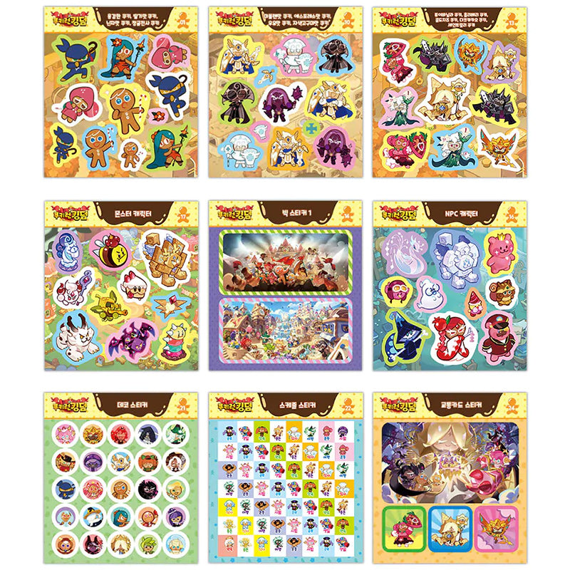 Cookie Run - Mini Sticker Book