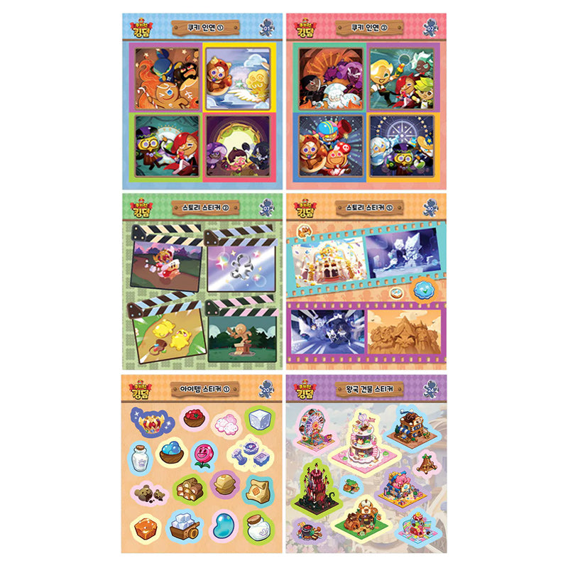 Cookie Run - Mini Sticker Book