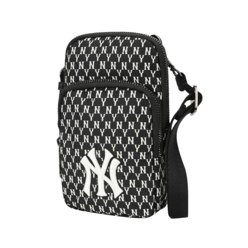 MLB Monogram NY New York Yankees Mini Crossbody Bag White 32BGD2011 - 50 -  KICKS CREW - our favorite beater bags