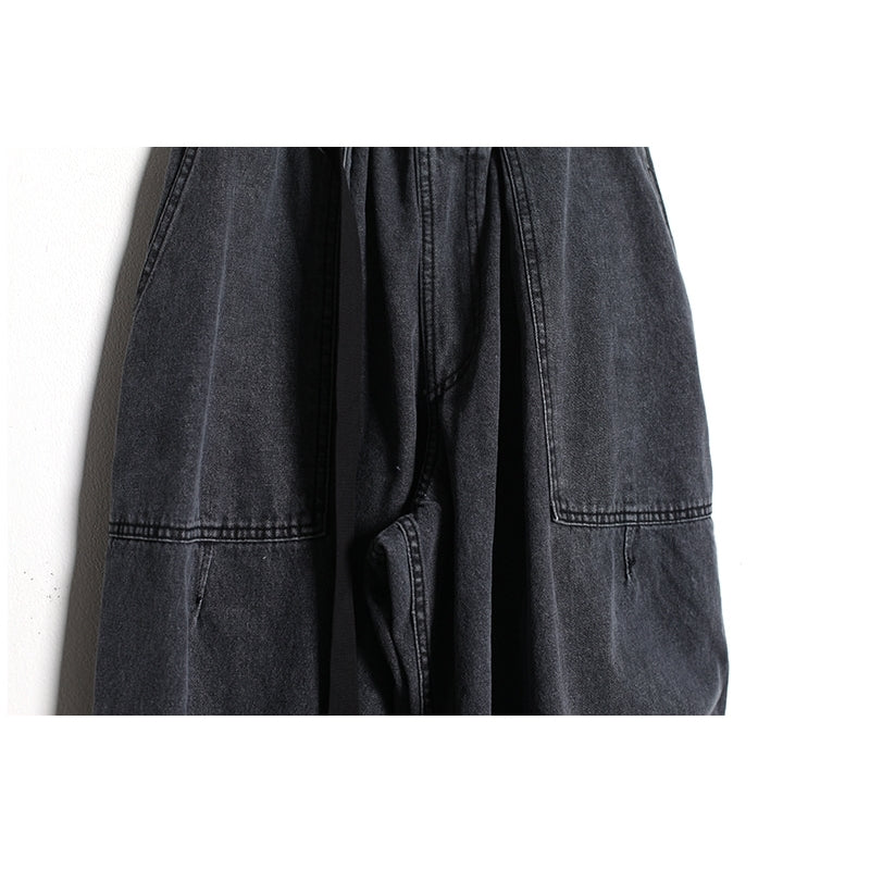 LABel M - Denim Belt Balloon Pants