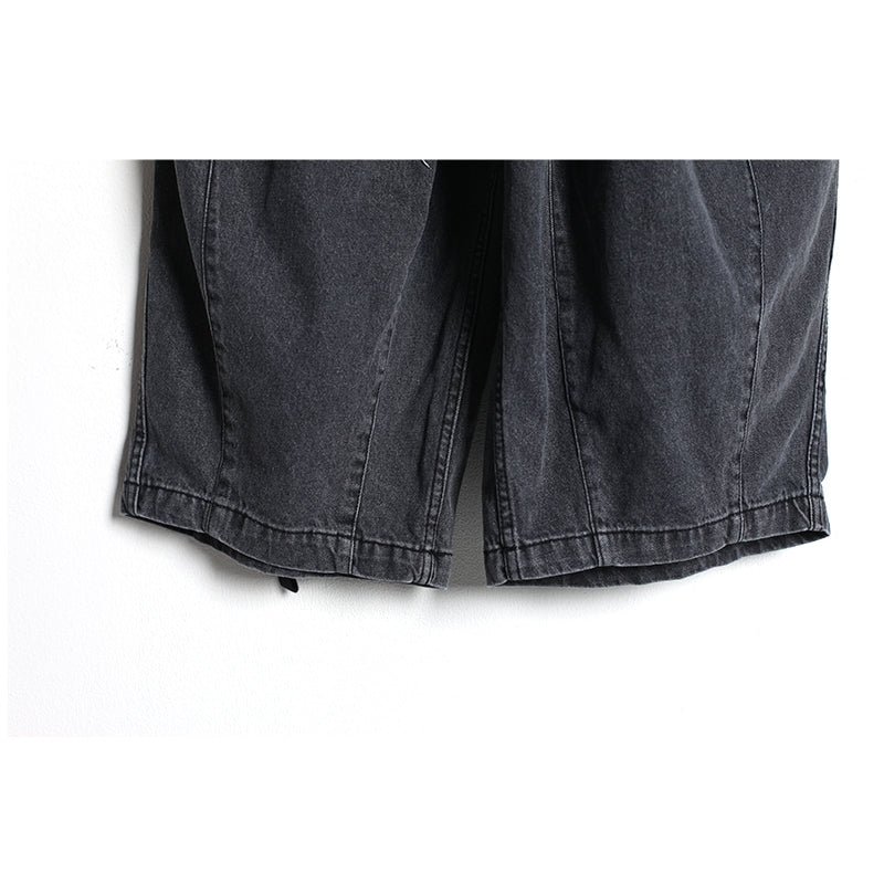 LABel M - Denim Belt Balloon Pants