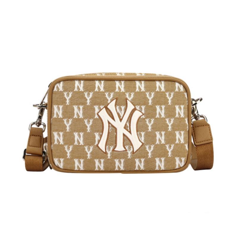 Mlb Jacquard Monogram Cross Bag New York Yankees