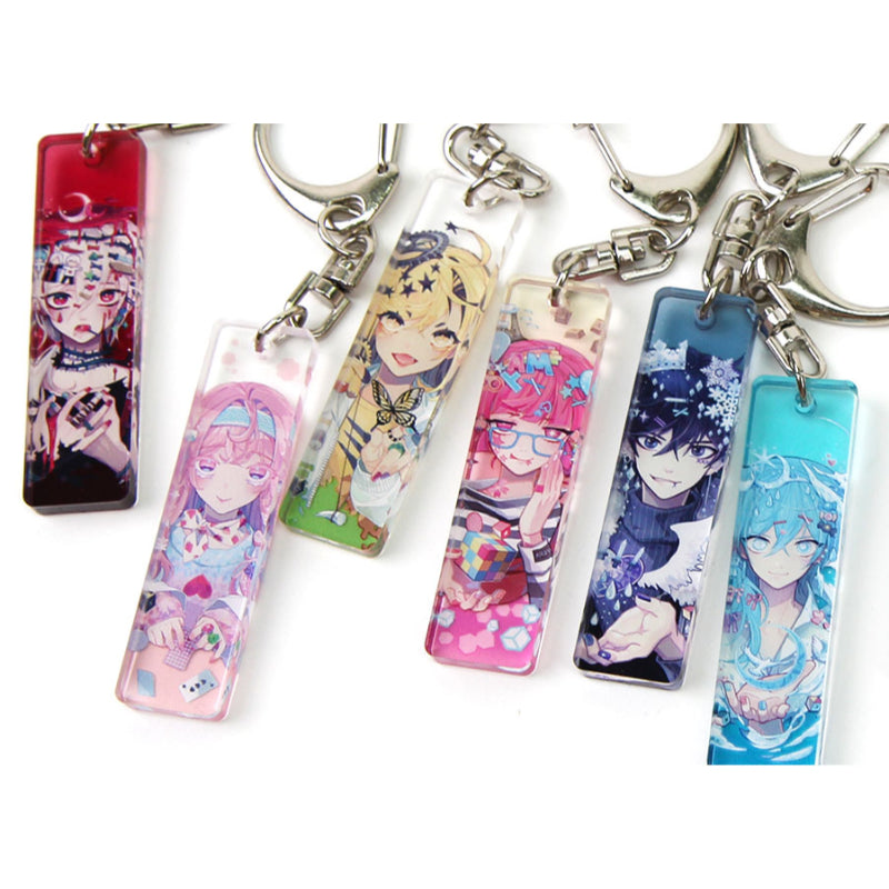 Anz - Acrylic Keyring