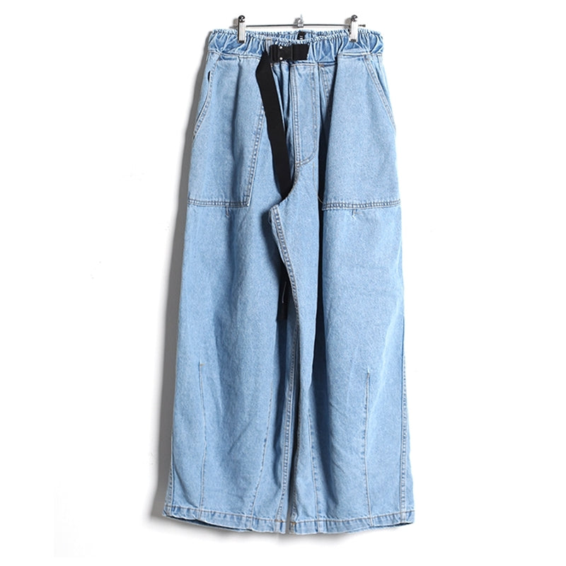 LABel M - Denim Belt Balloon Pants