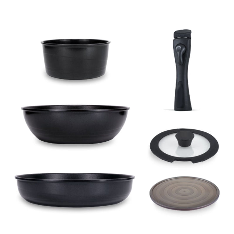 Pallas - Detachable Handle - Korean Cookware Set