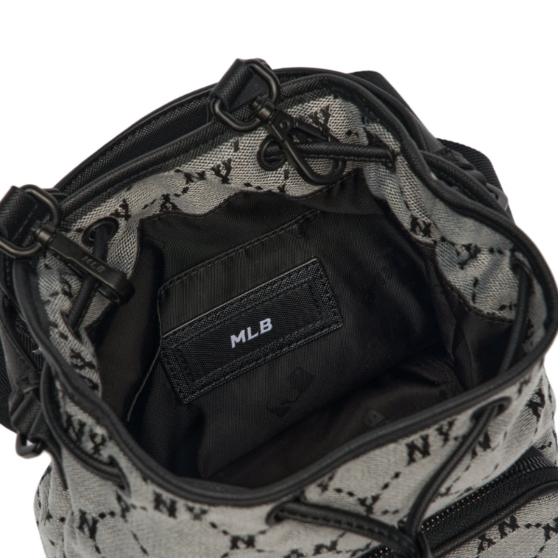 MLB Korea - Monogram Nylon Jacquard Mini Backpack