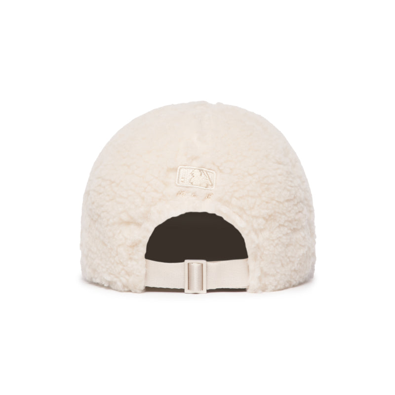 MLB KOREA 22FW Symbol Fleece Reversible Bucket Hat - White (2Colors)