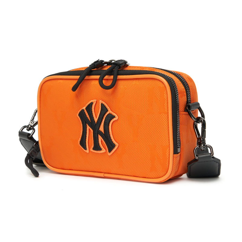 MLB Korea - Monogram Nylon Jacquard Mini Backpack